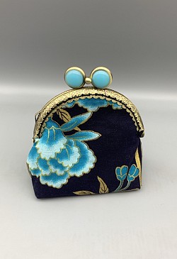 Porte monnaie en coton japonais.