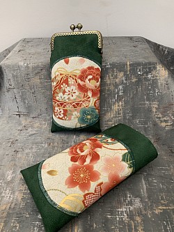 Étuis à téléphone portables en suedine et coton japonais